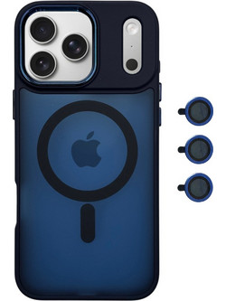 Θήκη MagSafe Magnetic για Apple iPhone 17 Pro Max - Σκούρο Μπλε