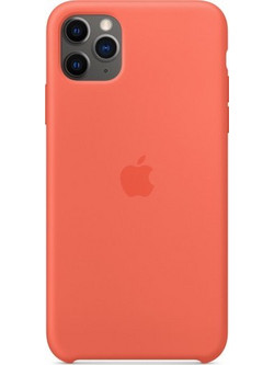 Apple Silicone Case Clementine Orange (iPhone 11 Pro Max)