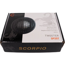 Conchord SP25T Σετ Tweeter Αυτοκινήτου Στρογγυλά 1" 100W RMS 93dB