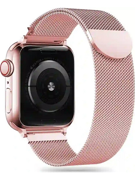 Tech-Protect Milanese Λουράκι Μεταλλικό Rose Gold (Apple Watch 38 / 40mm)