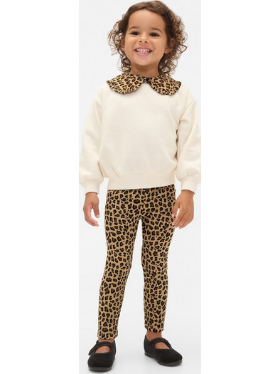 Βρεφικό & Νηπιακό VintageSoft Σετ Φούτερ και Κολάν Leopard