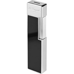 S.T. Dupont Twiggy Αναπτήρας από μαύρη λάκα/Chrome 030001-030111