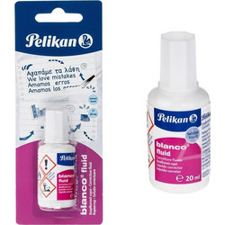Διορθωτικό Υγρό με Μύτη Πινελάκι 20ml - Pelikan