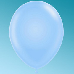 Μπαλόνια Latex Σιέλ 100τεμ