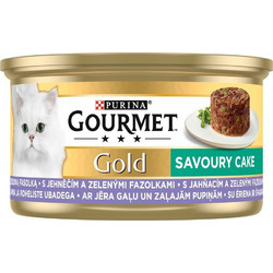 Purina Gourmet Gold Savoury Cake with Lamb & Green Beans 85gr
