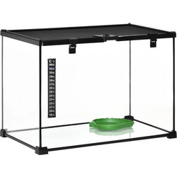 Γυάλινο Ενυδρείο για Ερπετά Terrarium 50 x 30 x 35 cm PawHut D40-015V02