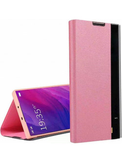 Θήκη Huawei P20 Lite Smart View Flip Cover -Ροζ