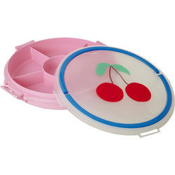 Rice - Serving Tray with Handle - Pink