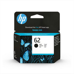 HP 62 Black Μελάνι Εκτυπωτή Inkjet C2P04AE