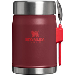 Stanley Classic Legendary Food Jar + Spork 0.4L Cranberry Cranberry