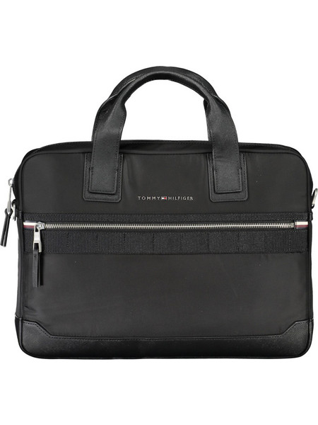 Tommy Hilfiger Black Man Briefcase AM0AM11574-BDS