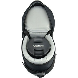 JJC DLP-1 Deluxe Lens Pouch Black