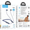 Hoco ES64 Ακουστικά Bluetooth In Ear Navy Blue