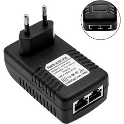 PoE Injector 48V 0.5A με 2 Θύρες RJ45 και Ένδειξη LED Aoweixun AWX-4805