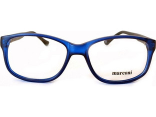 Marconi 501 C13 Ανδρικός Σκελετός Γυαλιών Οράσεως Κοκάλινος Μπλε