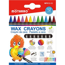 MP Motarro Wax Crayons Κηρομπογιές Σετ 12τμχ MP013-12