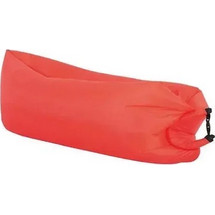 Φουσκωτό Στρώμα & Κάθισμα Ξαπλώστρα Lazy Bag Inflatable Air Sofa 185CM, σε κόκκινο χρώμα
