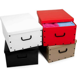 ΚΟΥΤΙ ΑΠΟΘΗΚΕΥΣΗΣ 49x39x25cm 8982002 SOLID COLOR - GIOSTYLE 1τμχ