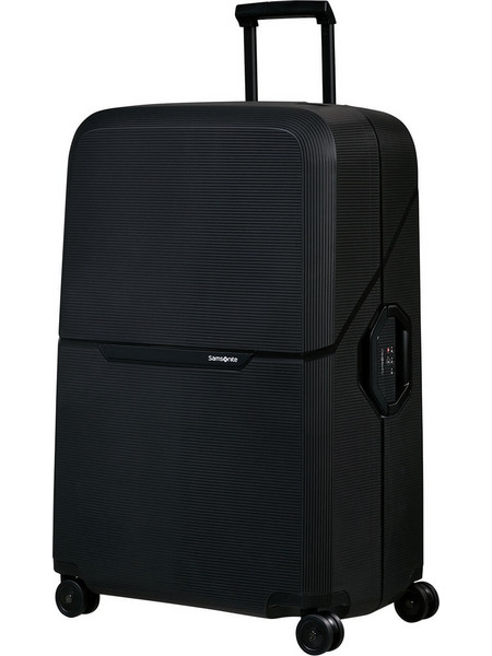Samsonite Magnum Eco Βαλίτσα Μεγάλη 81x55x36cm με 4 Ρόδες Μαύρη