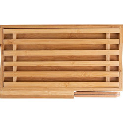Estia Επιφάνεια κοπής bamboo Essentials με μαχαίρι ψωμιού 35,5x22x3,5cm
