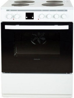 Finlux FLEM-60A Κουζίνα Ηλεκτρική 56lt με Εμαγιέ Εστίες 60cm