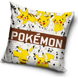 Pokemon PikaPal velvet cushion cover 40x40 cm