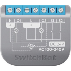 SwitchBot Διακόπτης ρελέ 2PM έξυπνος διακόπτης δύο καναλιών - (W5502320)