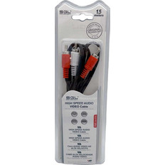 Καλώδιο σήματος RCA - 404 - 2xRCA male/2xRCA male - 1.5m - 096247
