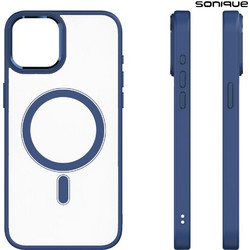 Sonique Magnetic MagMetal Back Cover Blue (iPhone 13)