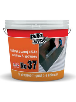 Αδιάβροχη Ρευστή Κόλλα Πλακιδίων Νο37 1kg Durostick