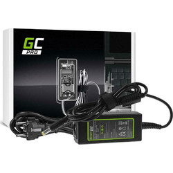 Green Cell Φορτιστής Laptop 45W 19V 2.37A για Acer με Ενσωματωμένο Καλώδιο Τροφοδοσίας AD66P