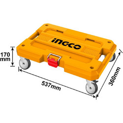Ingco HHWB61001 Τροχήλατη Πλατφόρμα Εργαλειοθηκών για Μέγιστο Φορτίο 100kg