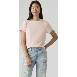Levi's(R) γυναικείο T-shirt με λογότυπο Standard Fit Favorite - 005J20018 Ροζ