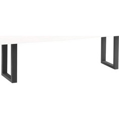 LIZARD Βάση Set 2 τεμαχίων 30x6 H.43cm για Τραπεζάκι Σαλονιού Μέταλλο Μαύρο