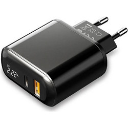 Mcdodo USB / USB Type-C Wall Adapter Black CH-7170 20W
