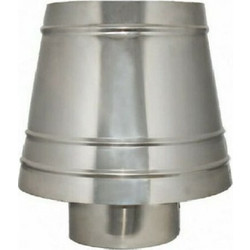 Καπέλο Καμινάδας Καμπάνα Inox Φ230