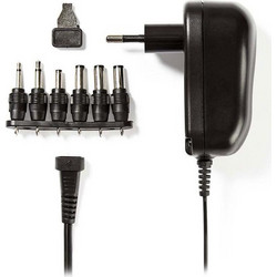 Universal τροφοδοτικό switching 12W με συμπαγή σχεδιασμό έξοδο 3-12V και ενδεικτική λυχνία LED