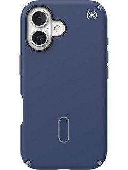 SPECK IPHONE 16 CASE (150688-3206) PRESIDIO PRO + CLICKLOCK (COASTAL BLUE/DUSTGREY)
