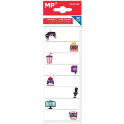 MP θερμοκολλητικές ετικέτες ρούχων gaming PA011-09, 19τμχ