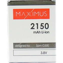 Maxximus Bat Sam G350 Core Plus 2150 Mah EB-B185BE