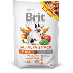 BRIT ANIMALS ALFALFA SNACK 80gr