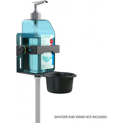 Gravity MADIS01B ΒΑΣΗ ΑΝΤΙΣΗΠΤΙΚΟΥ 100x62mm UNIVERSAL ΜΑΥΡΟ ΚΑΤΑΛΛΗΛΗ ΓΙΑ ΧΩΡΟΥΣ ΑΝΑΜΟΝΗΣ, ΕΣΤΙΑΤΟΡΙΑ, ΙΑΤΡΕΙΑ, ΣΧΟΛΕΙΑ Κ.Α - Gravity