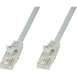 Techly U/UTP Cat.6 Καλώδιο Δικτύου Ethernet 15m Grey