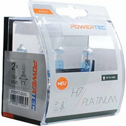 M-tech H7 Powertec Platinum Αλογόνου 12V 55W 2τμχ