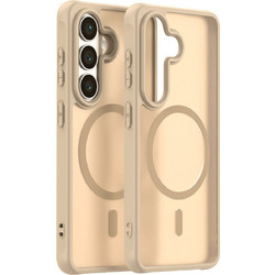 Techsuit HaloFrost II MagSafe Back Cover Gold (Samsung Galaxy S26)