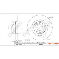 Dr!ve+ Δισκόπλακα - DP1010.11.1614