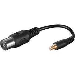 GOOBAY 67227 Μετατροπέας MCX male σε Coaxial female 1τμχ