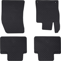 Πατάκι αυτοκινήτου 4 pcs Μαύρο κατάλληλο για 308 SW 2021