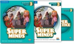 SUPER MINDS 3 SUPER PACK 2 (SB + WB + SUPER PRACTICE + WORDLIST) 2ND ED
