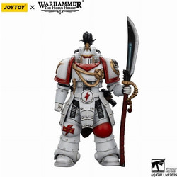 JOY TOY Warhammer The Horus Heresy White Scars Legion Praetor 12cm